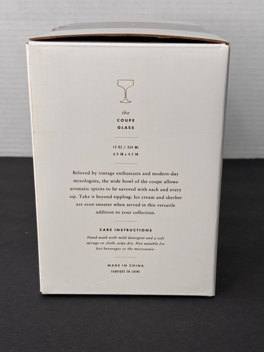 Anthropologie NIB 2 Pack Zaza Honey Luster Stemless Martini Glasses Iridescent - Picture 6 of 15